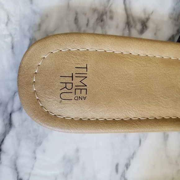 Blue and white sandals ♡ - Picture 5 of 6